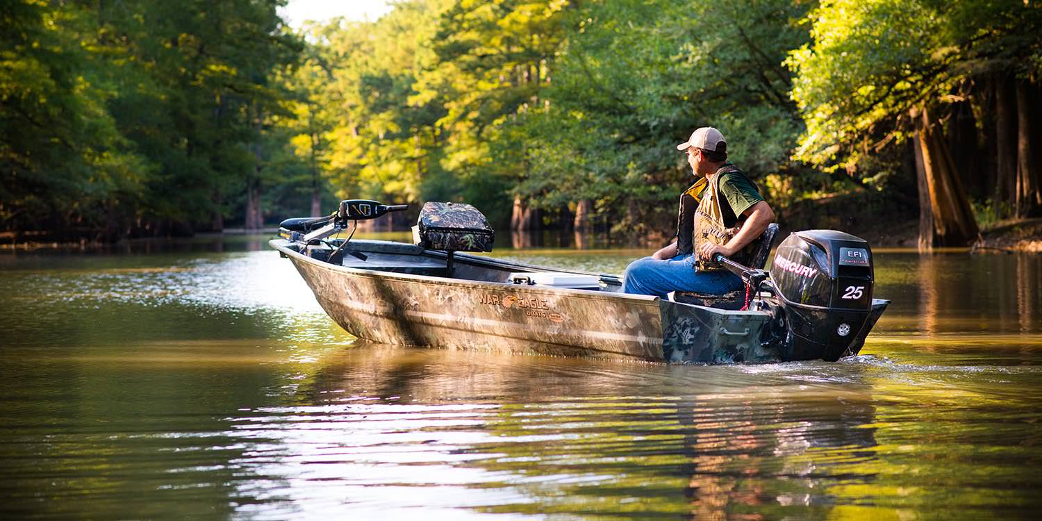 War Eagle Boats - Team Ward Aluminum Duck Boats and Fishing Boats