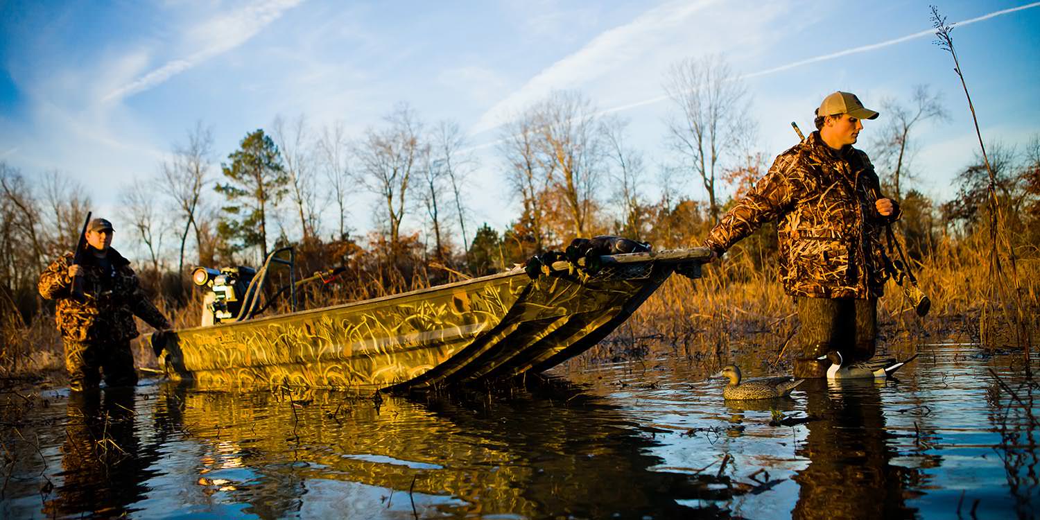 Outboard jon boat - 436FLD & 436F - War Eagle - sport-fishing